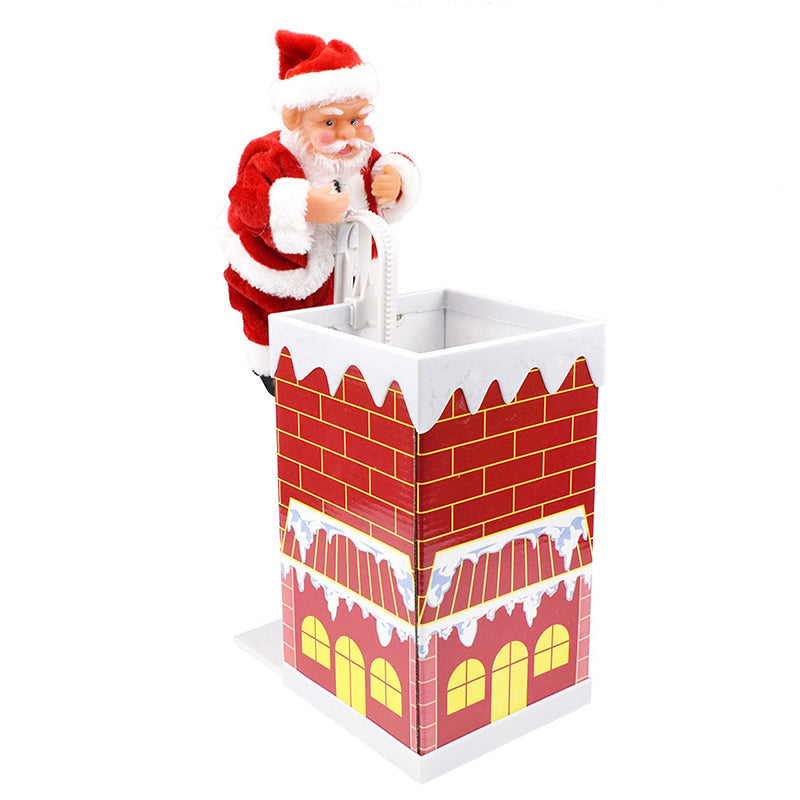 Frendorf | 🎅Elektrischer Weihnachtsmann mit Leiter und Musik