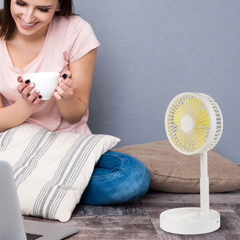 Mini faltbare teleskopische Telefonhalter Ventilator