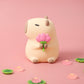 Frendorf | CappyGlow 2024 Capybara Silikon Nachttischlampe | Squishy & Kinderfreundlich | Perfektes Geschenk für Kinder und Mädchen