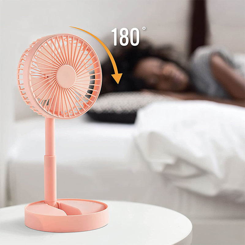 Mini faltbare teleskopische Telefonhalter Ventilator