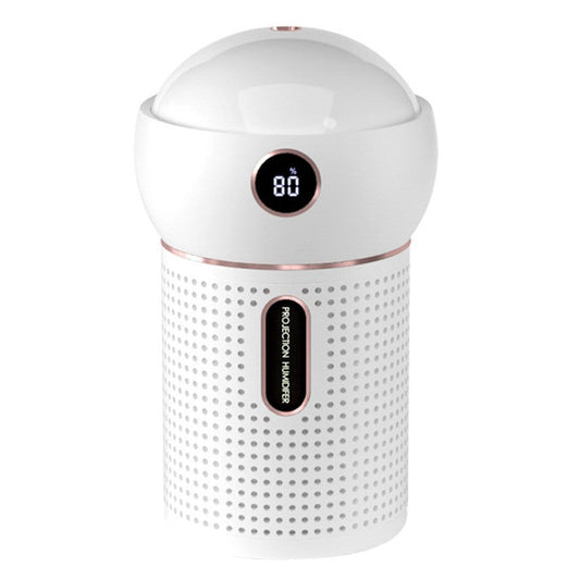 Frendorf | 3-in-1 tragbarer aufladbarer Mini-Luftbefeuchter, mit 360¬∞ Dynamic Projection & Nachtlicht, für Zuhause, Büro & Party