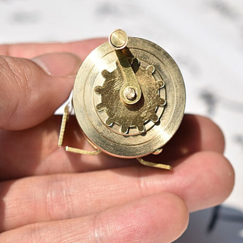 Frendorf | 1m tragbares Kupfermaßband, mit doppelt Skala, für Körper, Nähen, Schneider & Stoffmessung