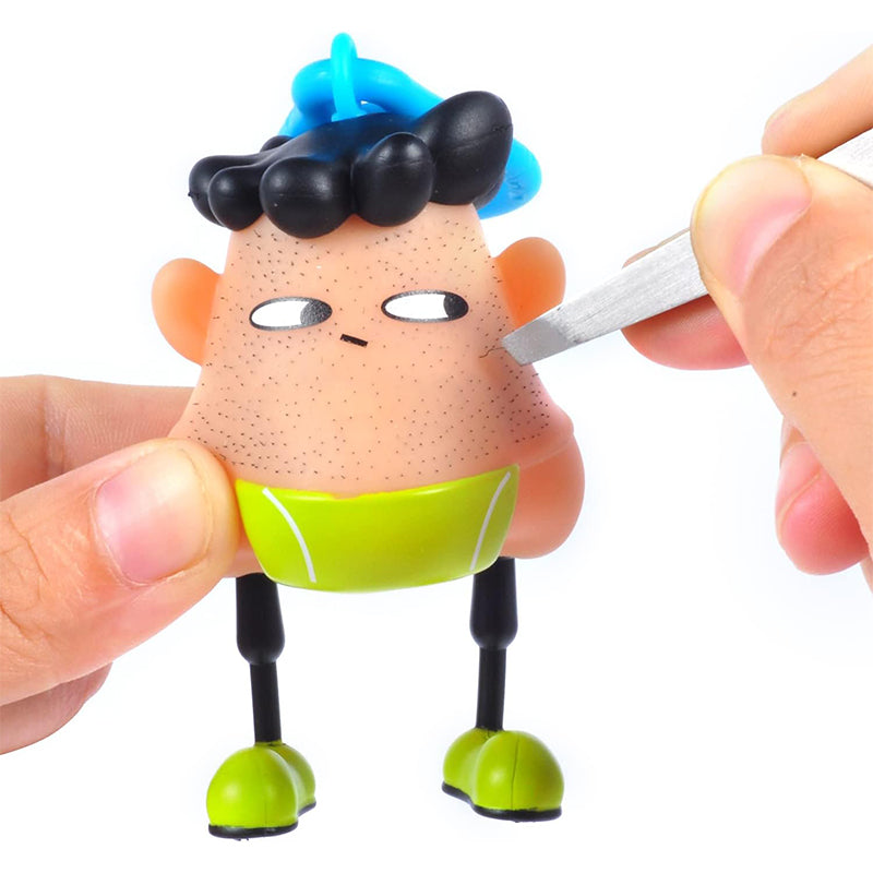 Frendorf | Bartziehende Mitesser kleines Spielzeug (mit Pinzette)