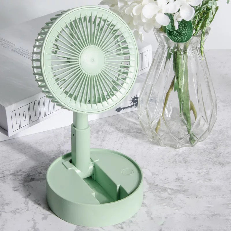 Mini faltbare teleskopische Telefonhalter Ventilator