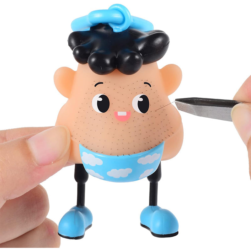 Frendorf | Bartziehende Mitesser kleines Spielzeug (mit Pinzette)