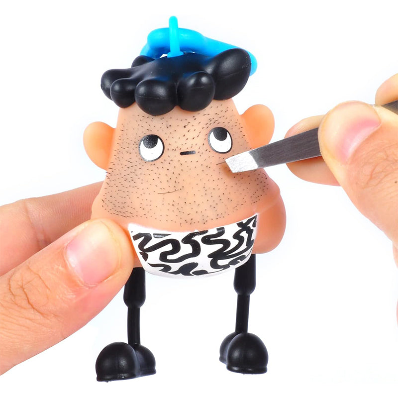 Frendorf | Bartziehende Mitesser kleines Spielzeug (mit Pinzette)