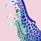Giraffen in Pink