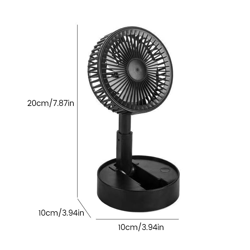 Mini faltbare teleskopische Telefonhalter Ventilator