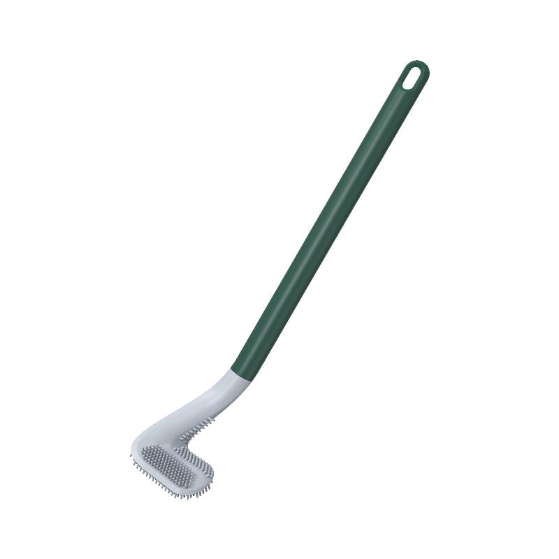 Langer Griff Flexible Silikon Golf WC-Bürste