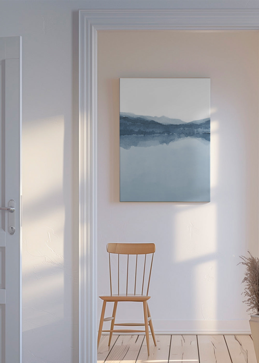 Frendorf | Leinwand Aquarell Landschaft N 11