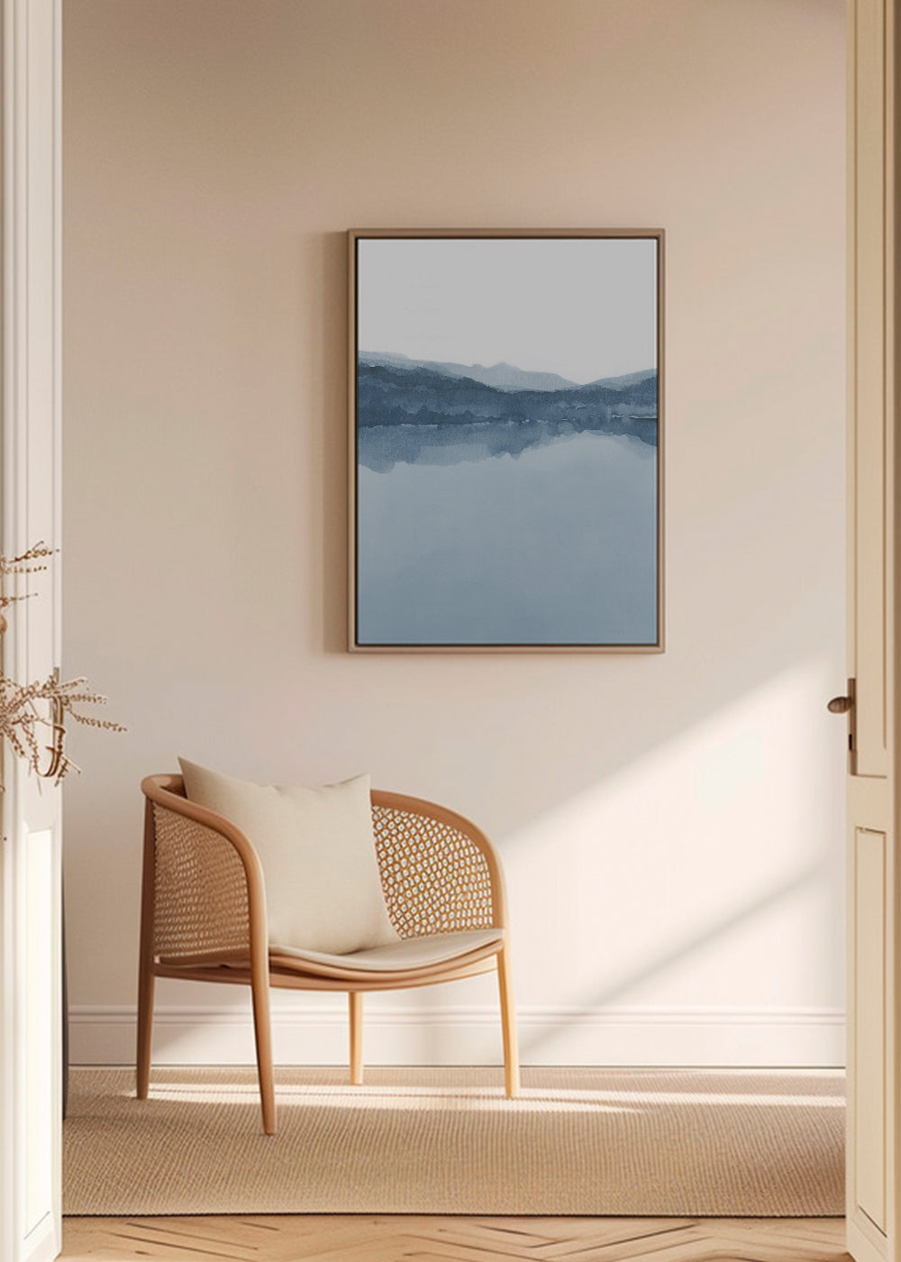 Frendorf | Leinwand Aquarell Landschaft N 11