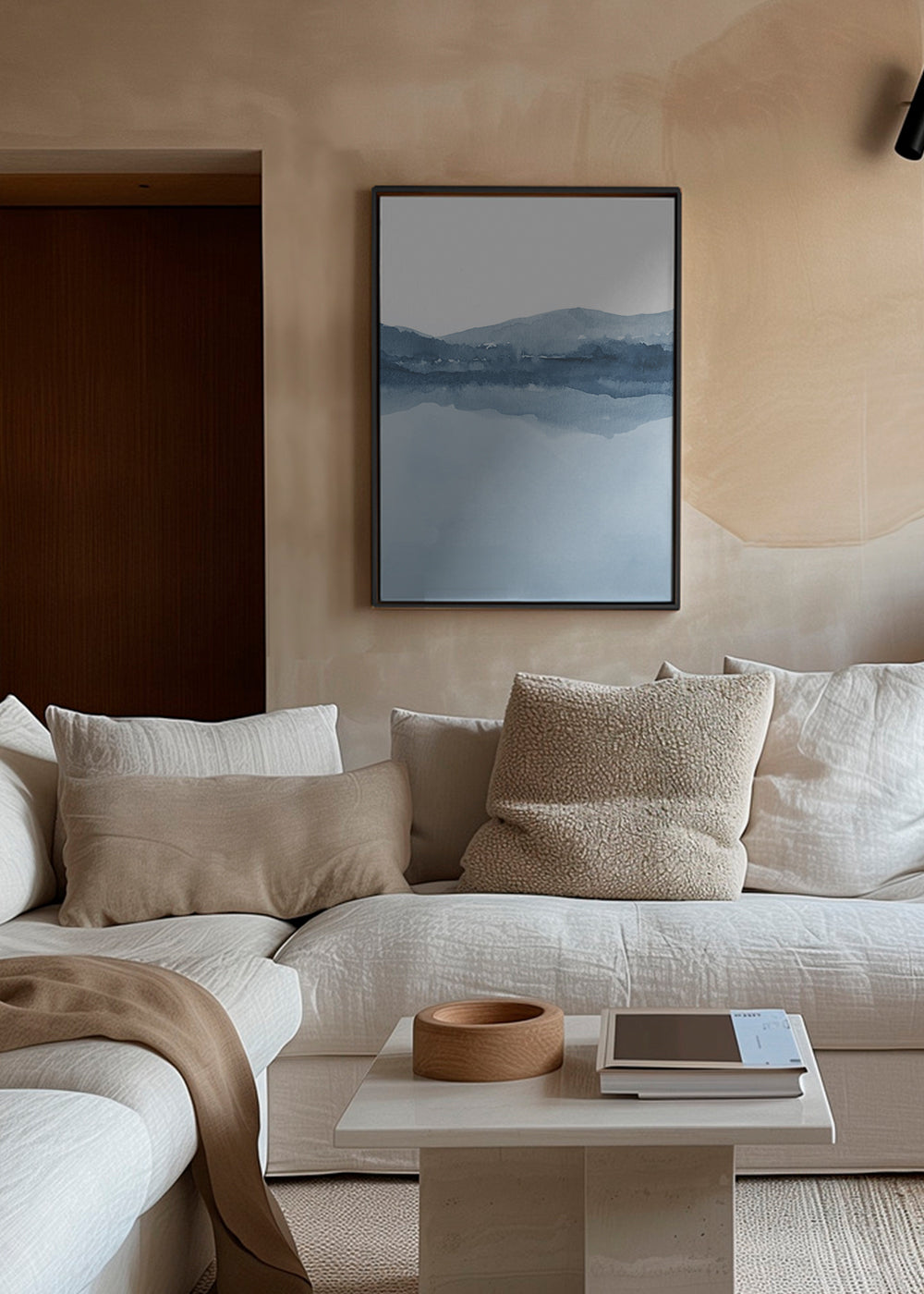 Frendorf | Leinwand Aquarell Landschaft N 12