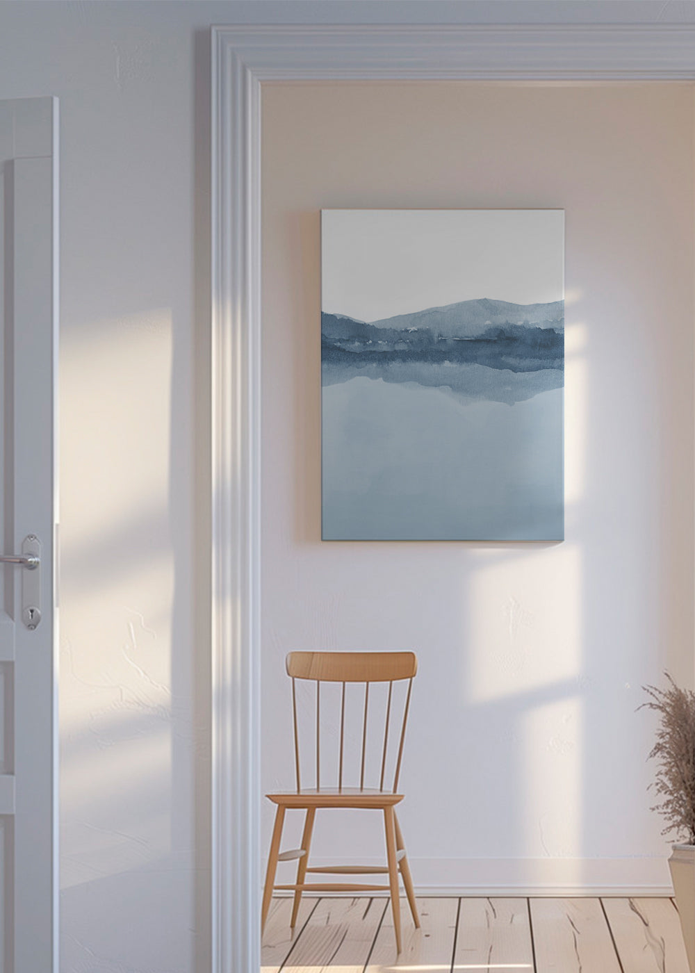 Frendorf | Leinwand Aquarell Landschaft N 12