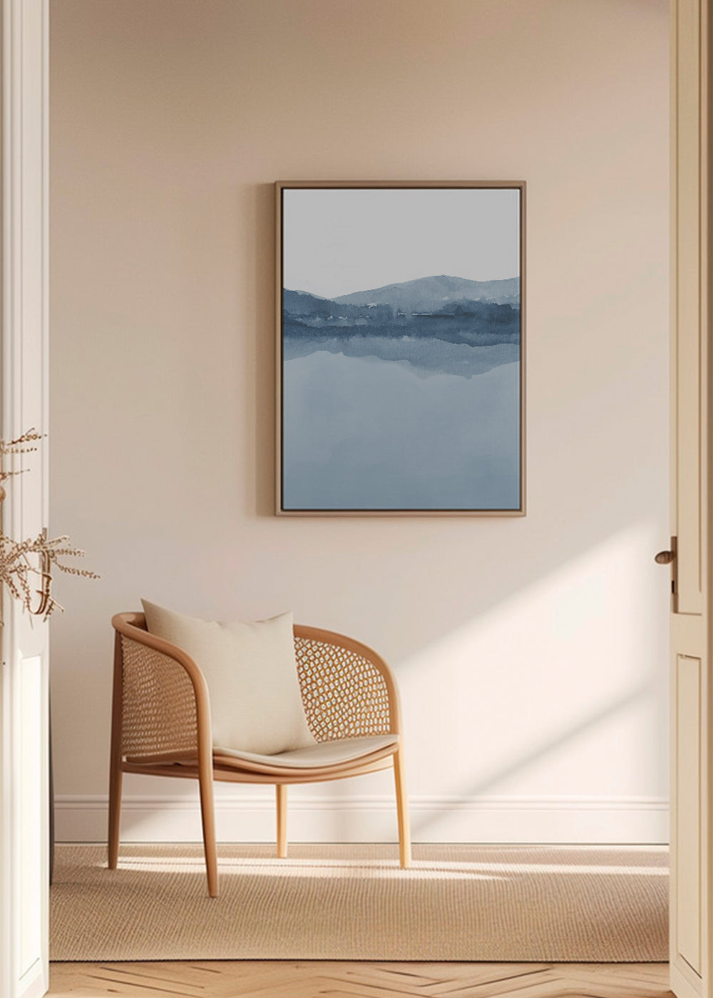 Frendorf | Leinwand Aquarell Landschaft N 12