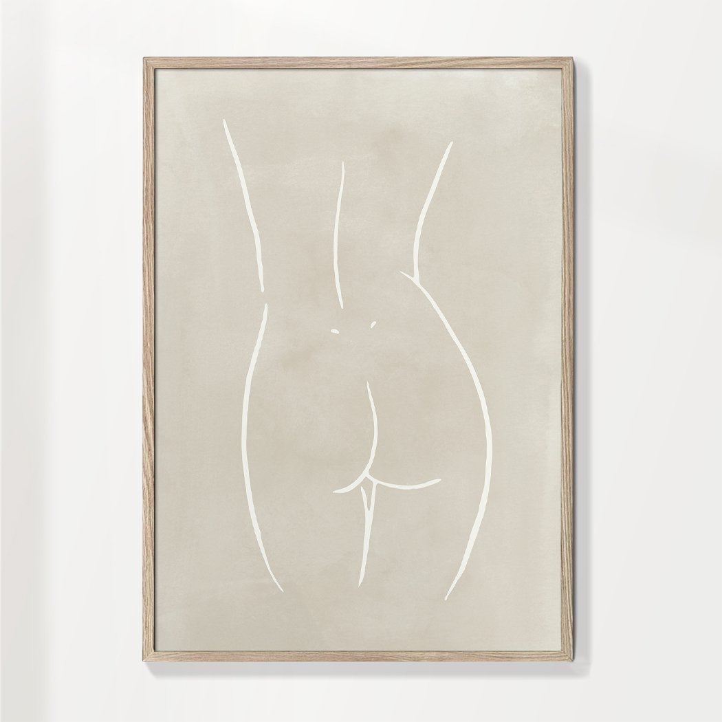 Body Sketch N 1 Sandgrau
