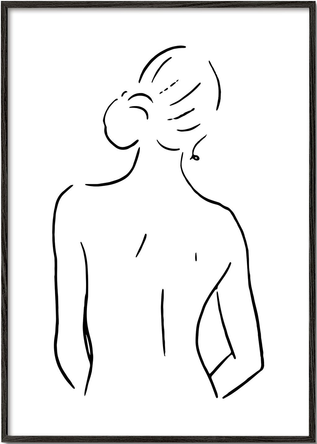 Body Sketch N 3 Schwarz & Weiß