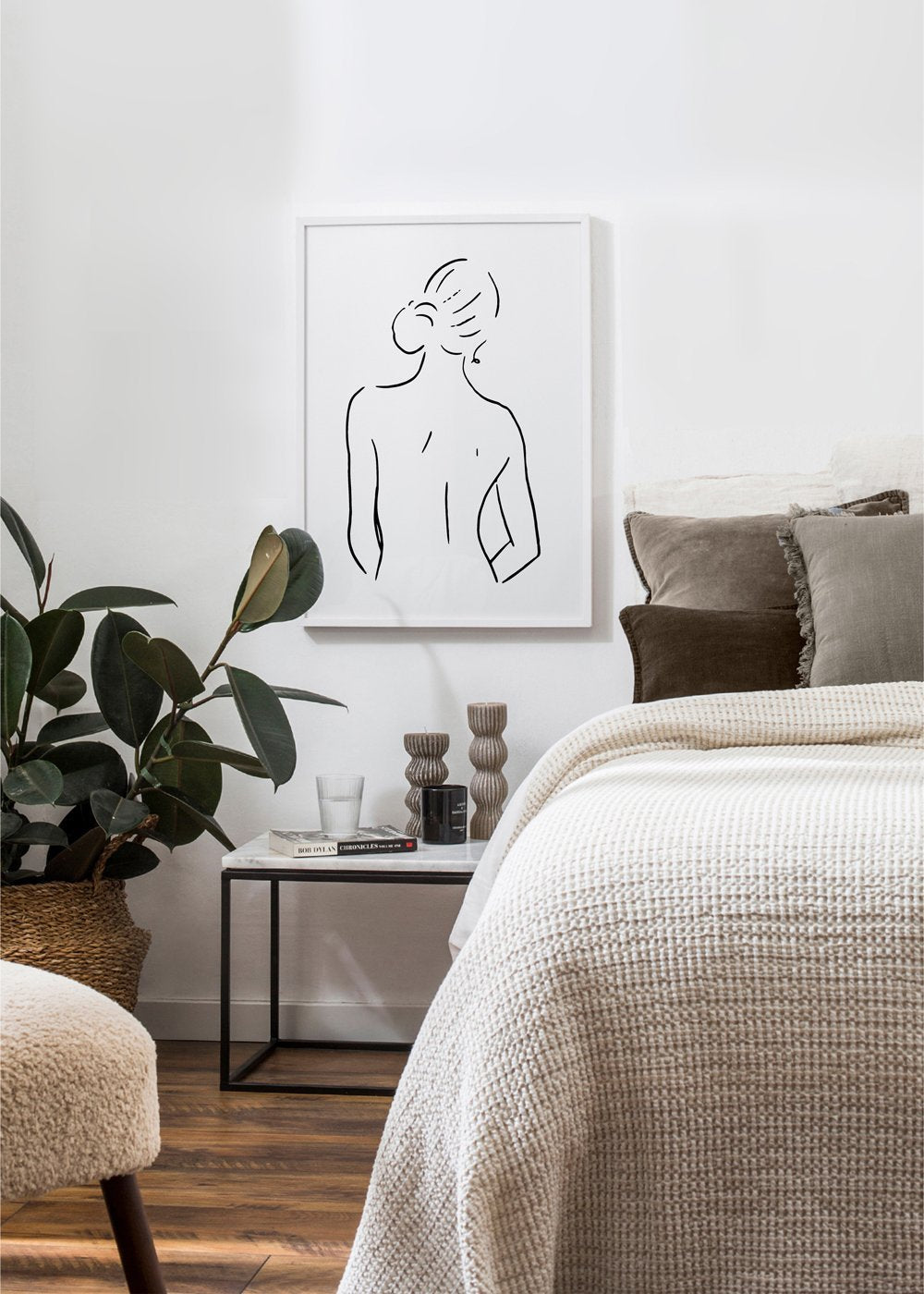 Body Sketch N 3 Schwarz & Weiß