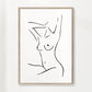 Body Sketch N 4 Schwarz & Weiß