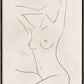 Body Sketch N 4 Beige