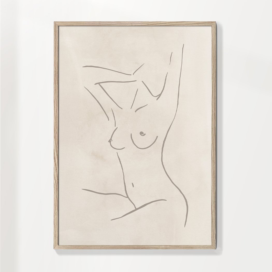 Body Sketch N 4 Beige