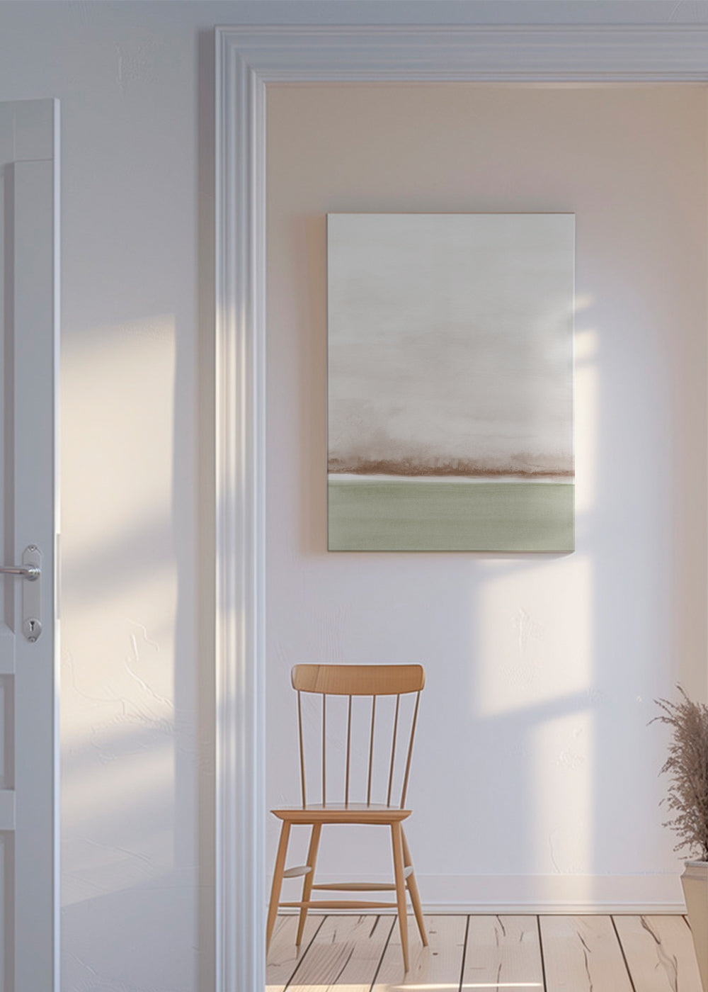 Frendorf | Leinwand Aquarell Landschaft N 24