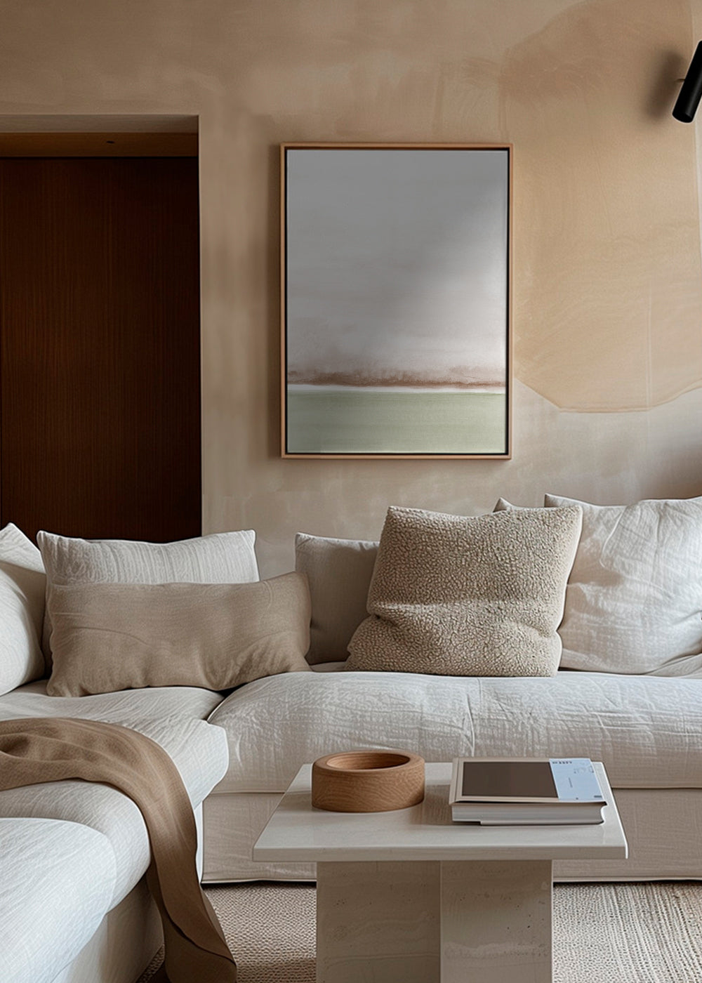 Frendorf | Leinwand Aquarell Landschaft N 24
