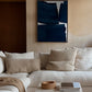 Frendorf | Leinwand Minimalistische Malerei Blau I