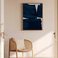 Frendorf | Leinwand Minimalistische Malerei Blau I