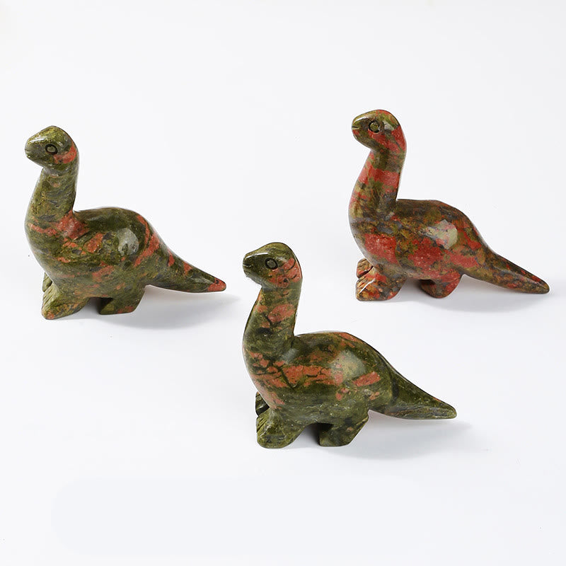 Frendorf 2,5 Zoll Kristall Dinosaurier Zuhause Dekoration Edelstein Deko