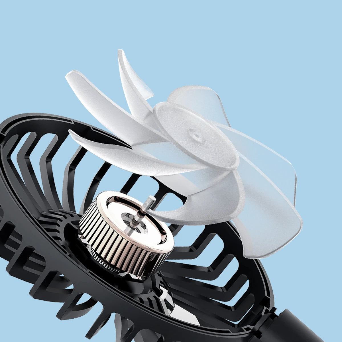 Frendorf | Auto Kopfstützen Kühler Lüfter, mit 2-Geschwindigkeits-, 360° drehbarem Design & 1,5 m USB-Kabel, für Vorder- & Rücksitze