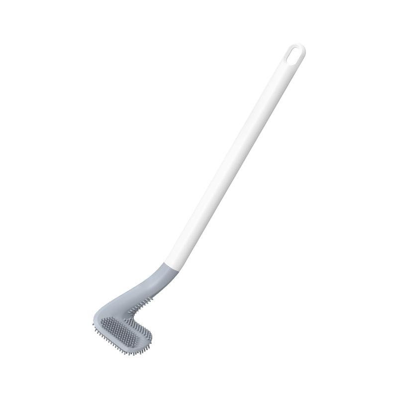 Langer Griff Flexible Silikon Golf WC-Bürste
