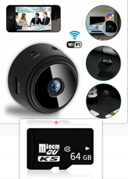Frendorf | A9 Magnetische Saug Sicherheit Kamera HD Kamera Smart Infrarot Nachtsicht Home