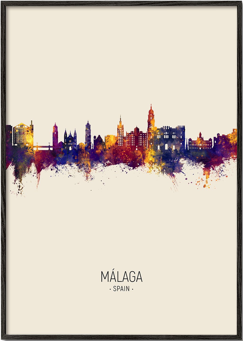 Málaga Skyline beige