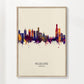 Melbourne Skyline beige