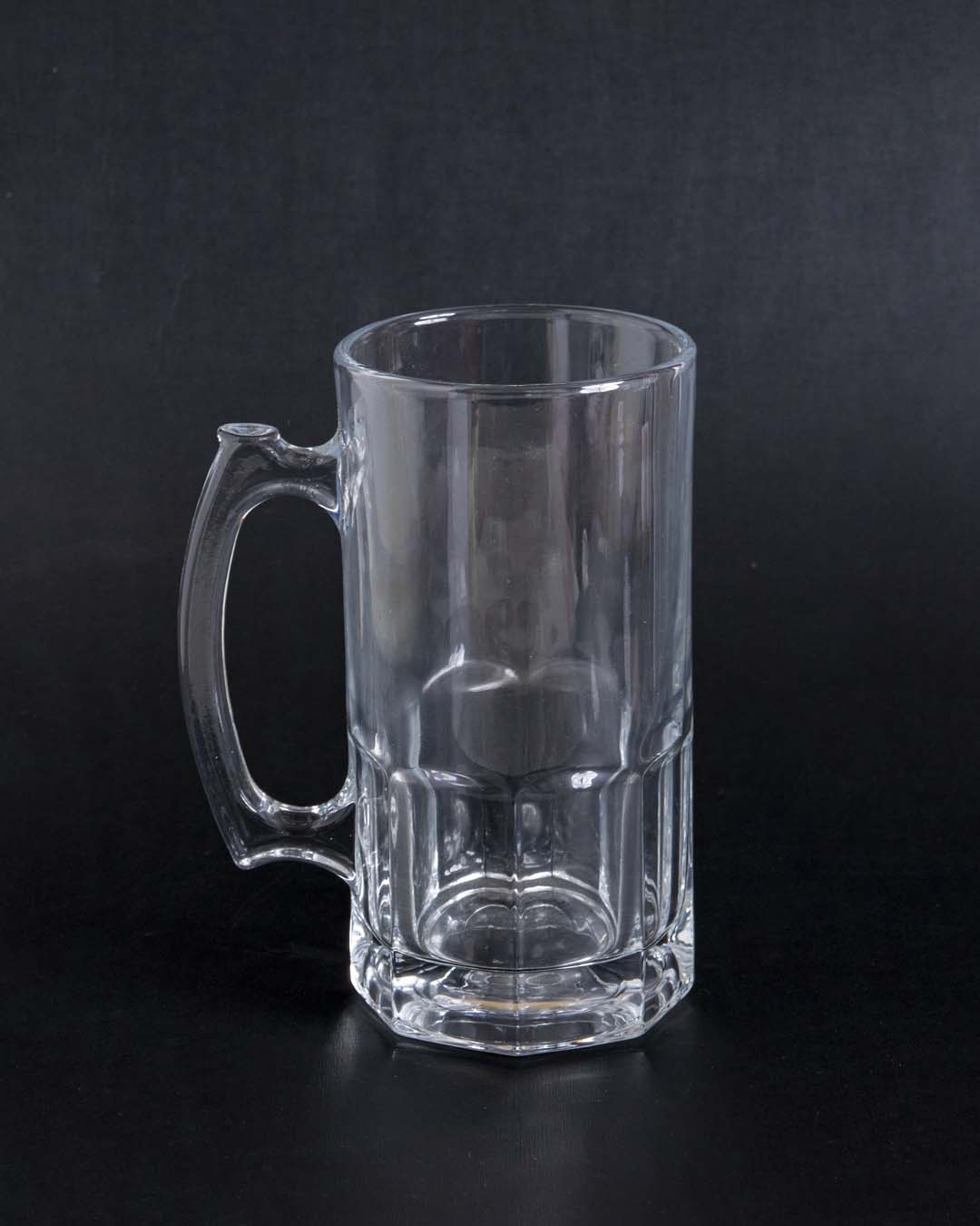 Riesen klares Glas Bierkrug