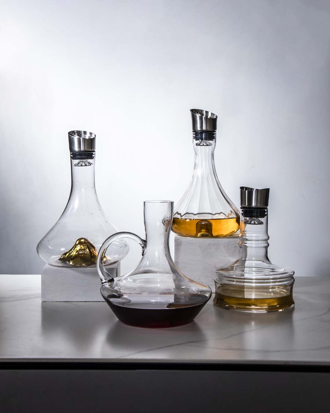 Frendorf | VinoFlow Wein Glas Dekanter | Eleganter Weinbelüfter | Perfekte Aromafreigabe für edle Tropfen