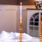 Magnificent Glass Candlestick holder - Orange