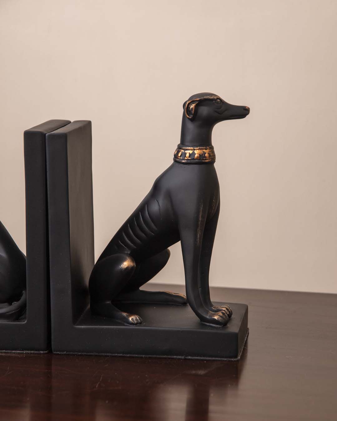 Guard Dog Buchstützen Set - Schwarz