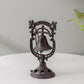 Frendorf | BellCharm Rustikale Gusseisen Tischglocke | Nostalgisches Design | Dekoration & Funktion für Zuhause