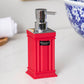 Frendorf | Purevell Seifenspender | Modernes & Traditionelles Design | Hochwertige Materialien | Rot