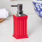 Frendorf | Purevell Seifenspender | Modernes & Traditionelles Design | Hochwertige Materialien | Rot