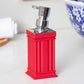 Frendorf | Purevell Seifenspender | Modernes & Traditionelles Design | Hochwertige Materialien | Rot