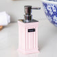 Frendorf | BlushPress Seifenspender | Modernes & Klassisches Design | Hochwertige Materialien | Rosa