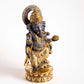Stehende Ganesha Statue - Schwarz & Gold