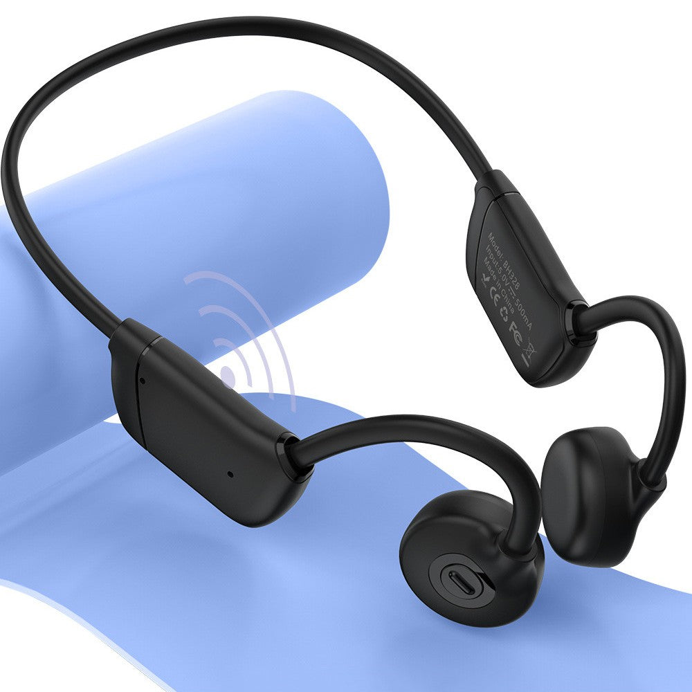 Frendorf | Bone Conduction OverEar Bluetooth Ohrhörer, mit 32G Speicher und IPX6 wasserdicht, für Pendeln und Sport