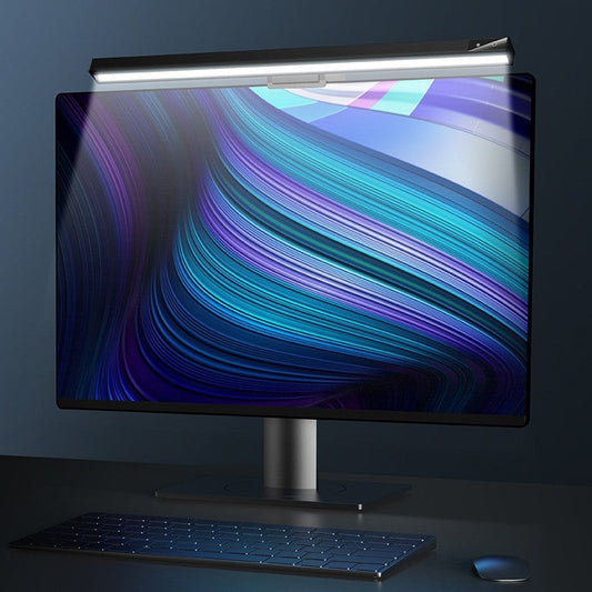 Frendorf | Augenpflege Computer Monitor Licht, mit stufenloser Dimmung, ohne Blendung & einstellbaren Lichttemperaturen, für Zuhause & Büro