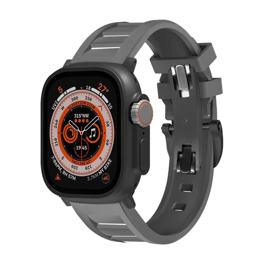 Frendorf | FKM Butterfly Schnalle Band für Apple Watch