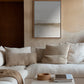 Frendorf | Leinwand Aquarell Landschaft N 47 Beige Töne 1/2