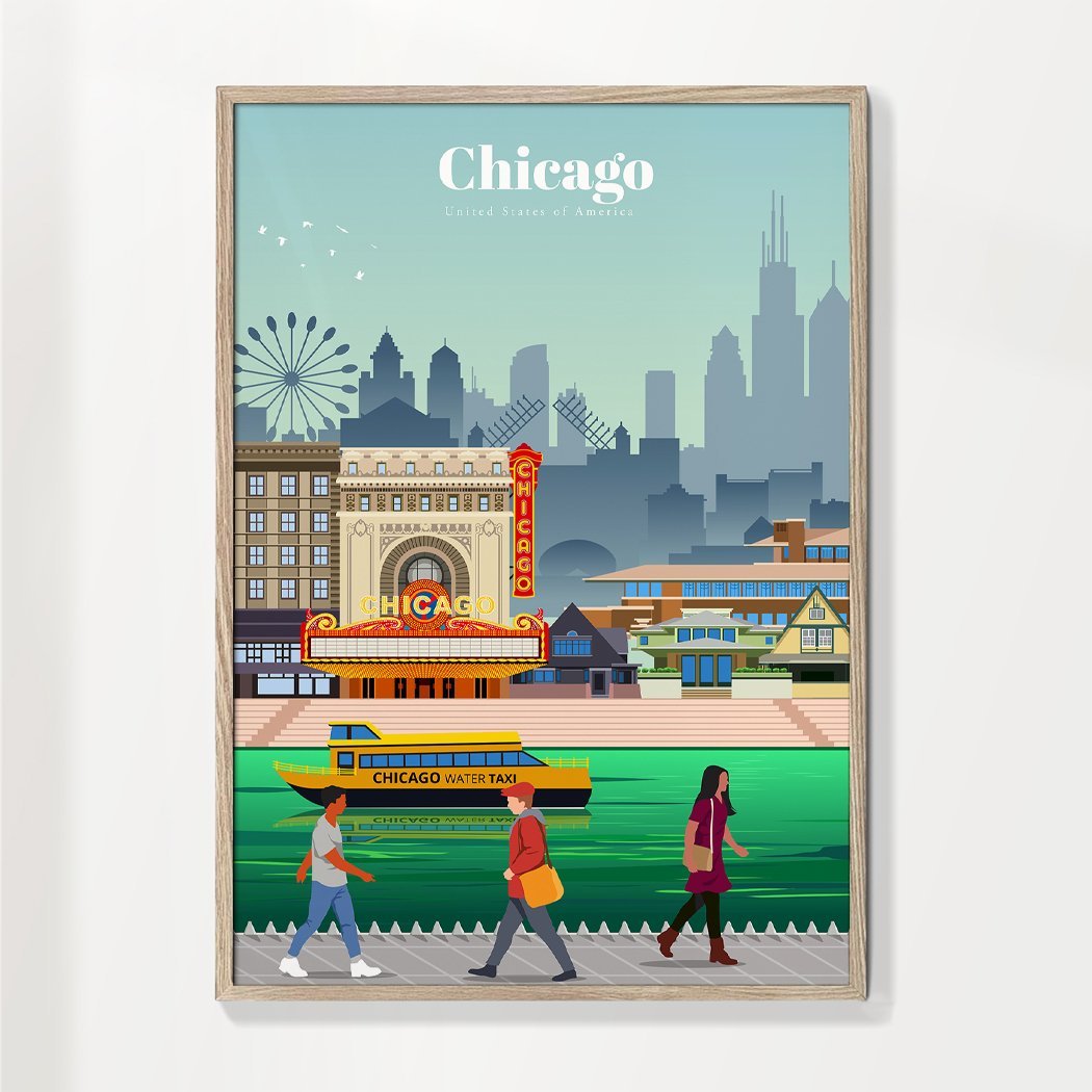 Reise nach Chicago