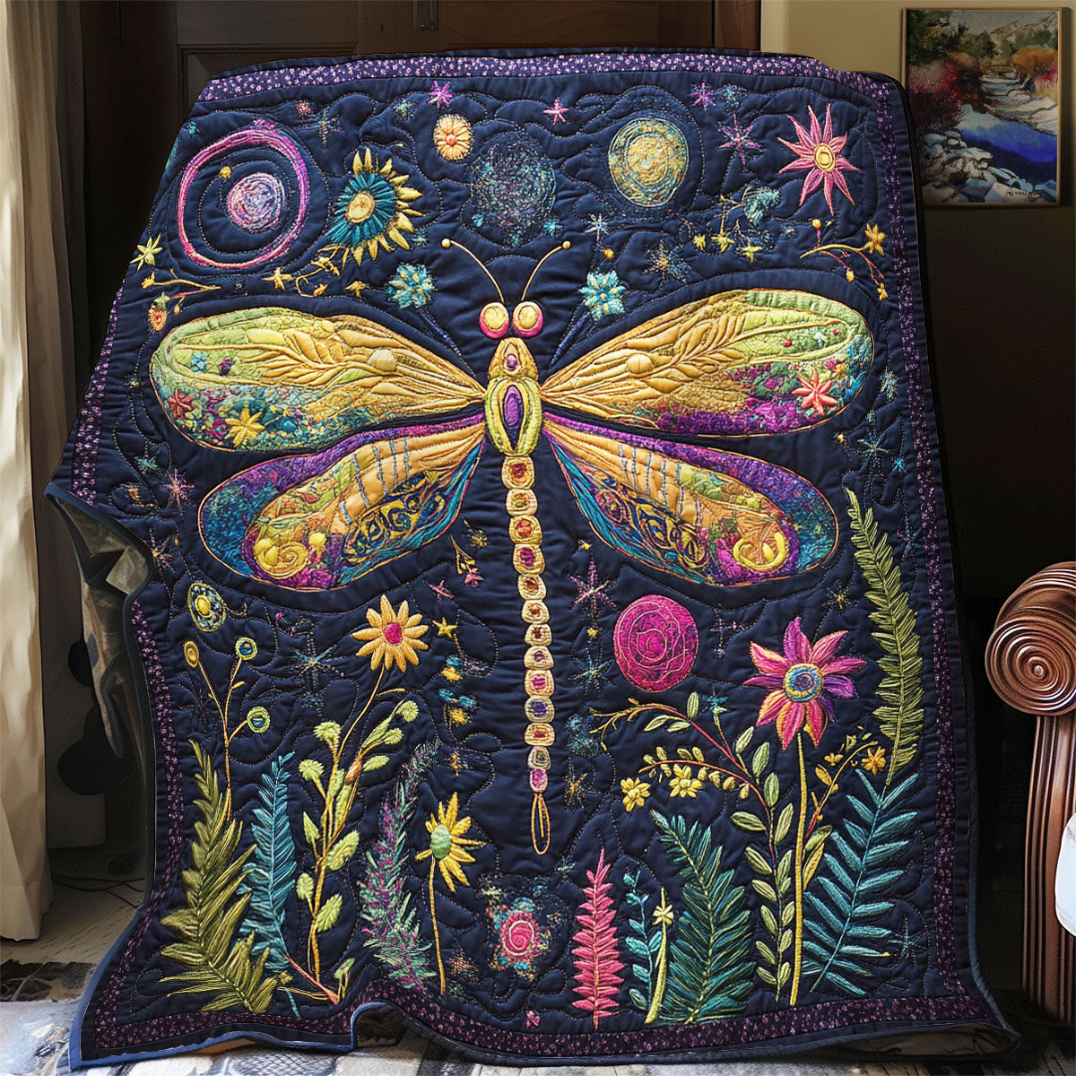 Mystic Dragonfly Quilt